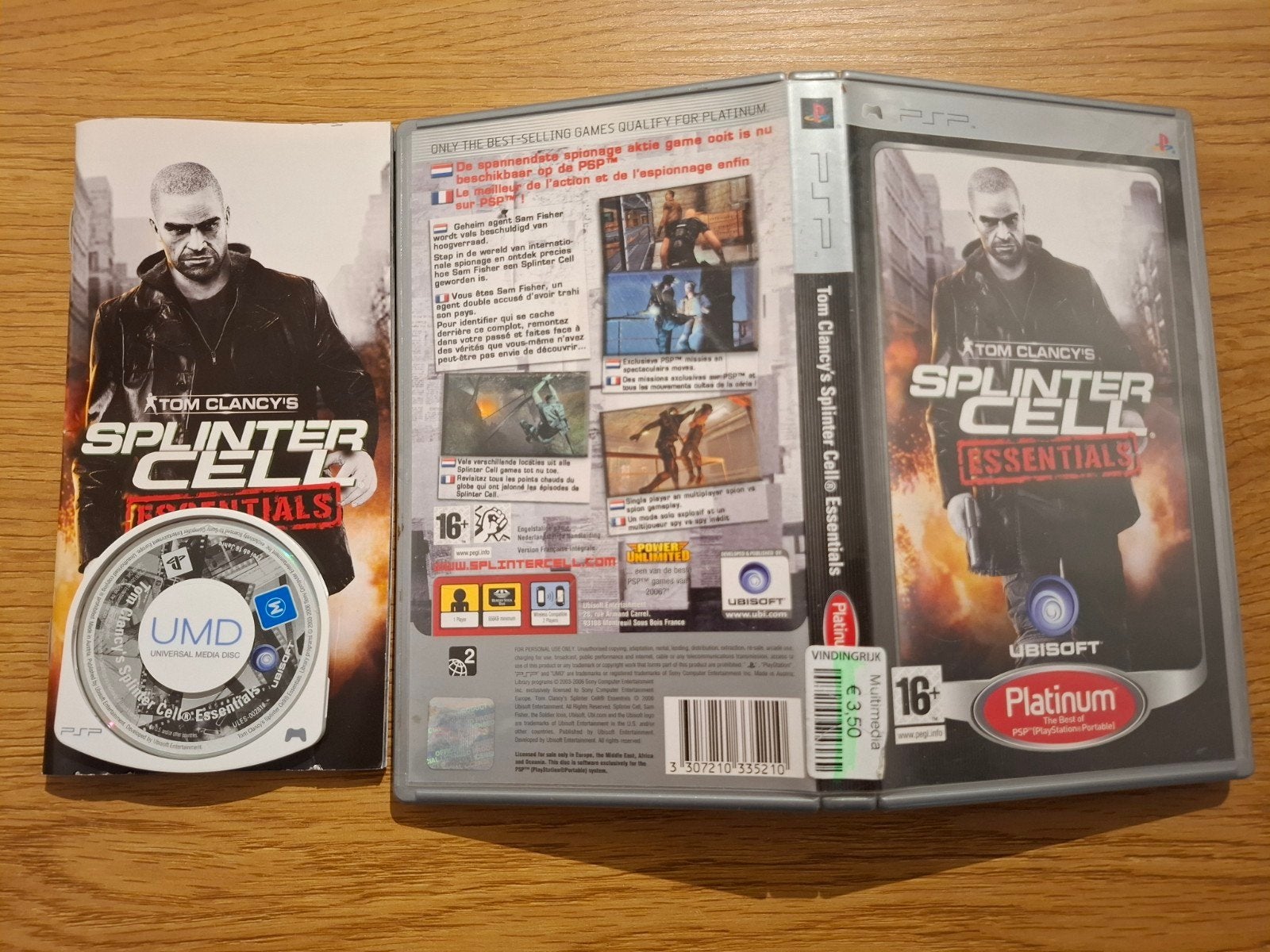 Tom Clancy's Splinter Cell Essentials PSP, Ophalen of Verzenden