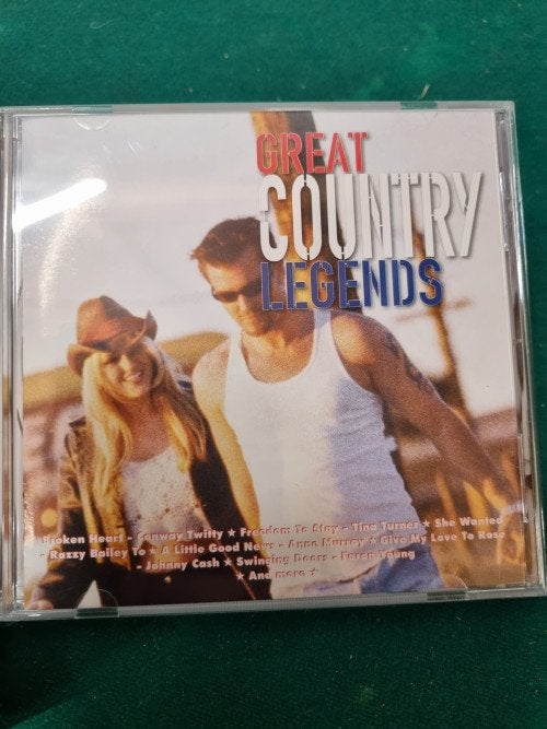 cd great country legends [2, Ophalen of Verzenden