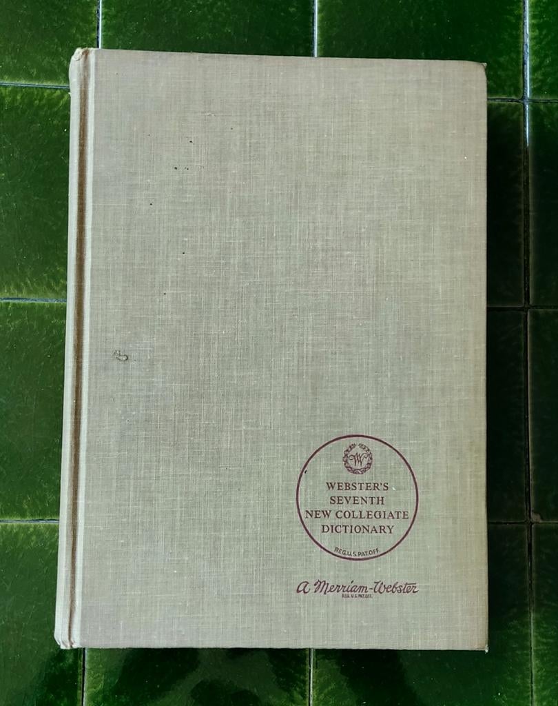 Webster's Seventh New Collegiate Dictionary (Engels), Boeken, Ophalen of Verzenden, Gelezen, Overige uitgevers, Engels