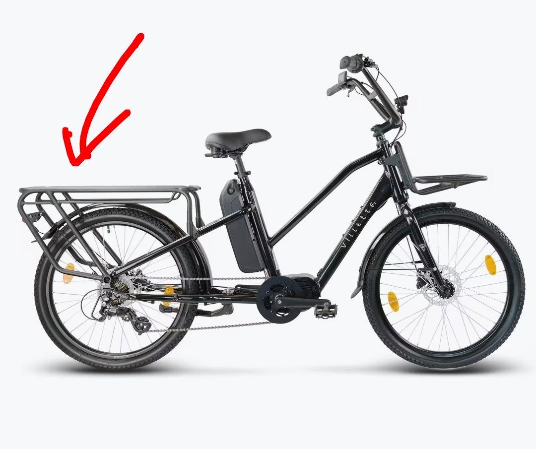 Nieuwe achterdrager (rear rack) voor Villete Longtail E-Bike, Fietsen en Brommers, Fietsaccessoires | Bagagedragers, Ophalen of Verzenden