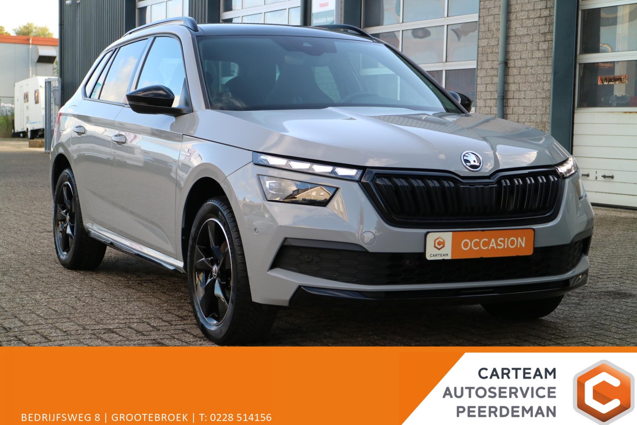 Skoda Kamiq 1.0 TSI Monte Carlo | DSG automaat! | Panorama |, Auto's, Gebruikt, 3 cilinders, Kamiq, SUV of Terreinwagen