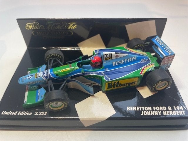 Benetton Renault B194 J. Herbert 1994, Ophalen of Verzenden, Zo goed als nieuw, Formule 1