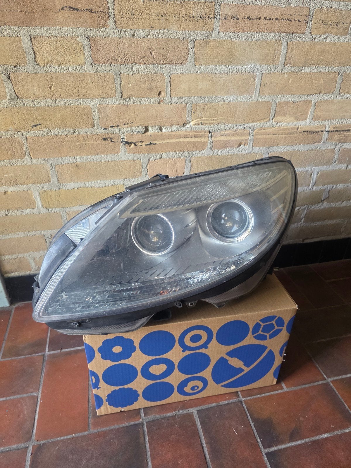 Koplamp Bi xenon Mercedes W216 CL500 CL600 CL63 CL65, Ophalen of Verzenden
