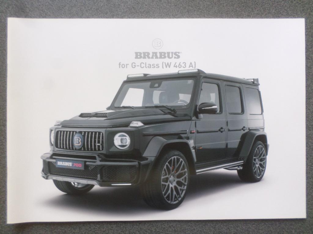 Mercedes Brabus G700 Brochure, Ophalen of Verzenden, Zo goed als nieuw, Mercedes