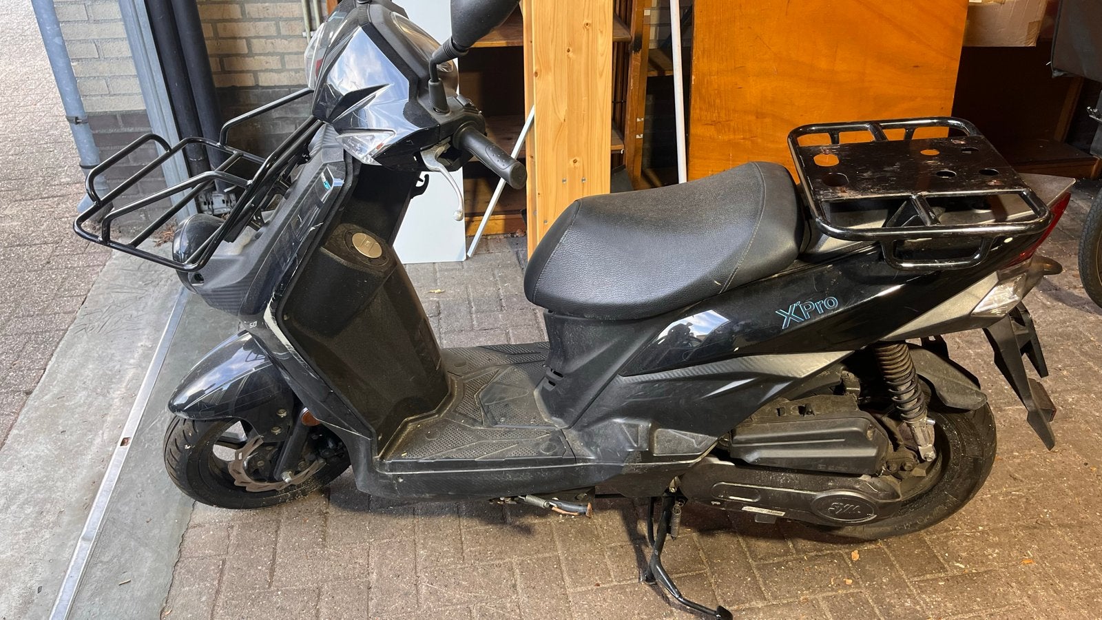 Sym X-Pro Bezorgscooter E5 bouwjaar 2021 voor onderdelen of, Fietsen en Brommers, Scooters | SYM, Ophalen, Gebruikt, Overige modellen