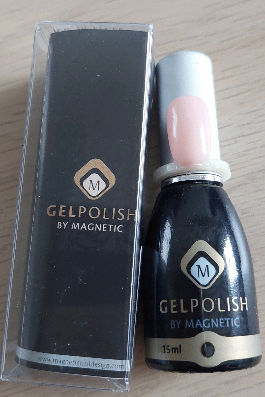 Magnetic gelpolish Pastel Pink 103245, Ophalen of Verzenden, Zo goed als nieuw, Roze, Handen en Nagels