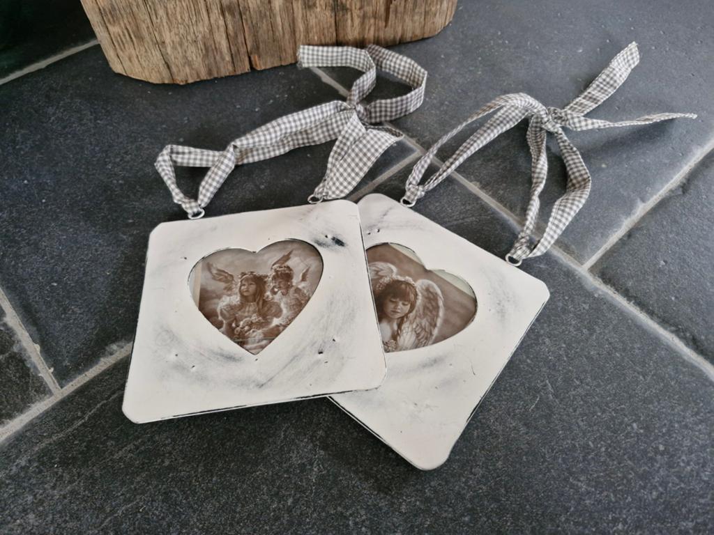 2 fotolijstjes., Antiek en Kunst, Curiosa en Brocante, Ophalen of Verzenden