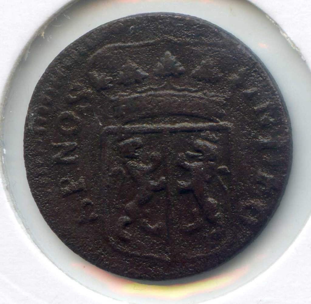 Nederland Gelderland (Gelria) 1 Duit 1755  zfr, Ophalen of Verzenden, Vóór koninkrijk, Overige waardes