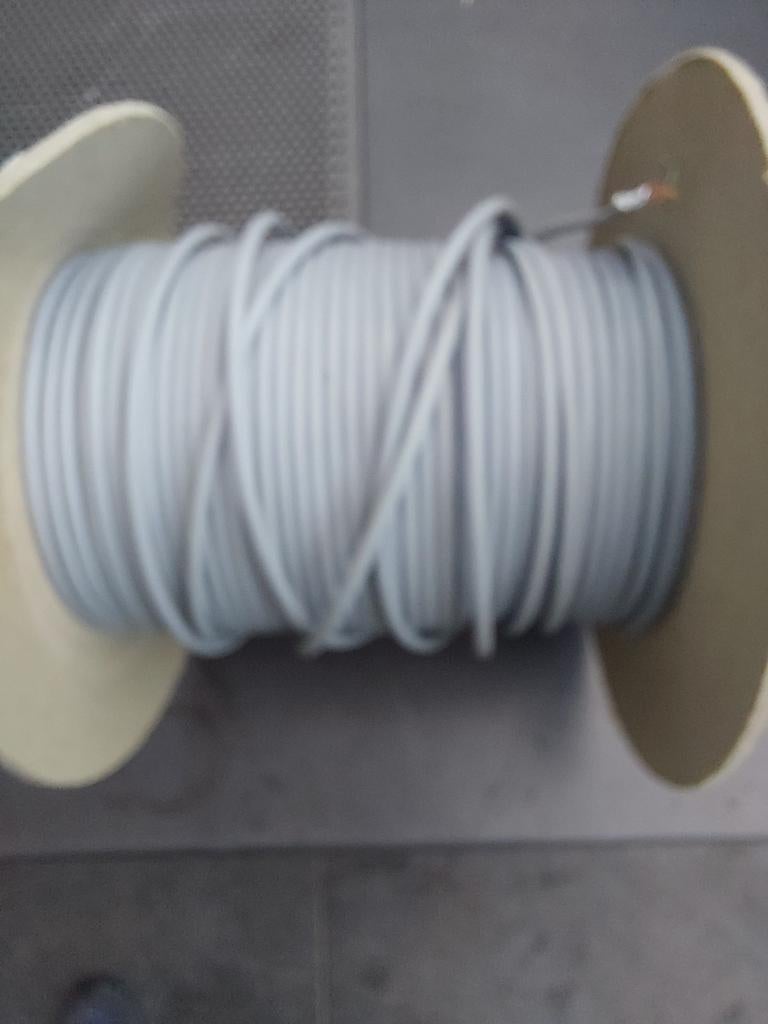 Alarmkabel afgeschermd grijs 4X0,22 mm2 rol, Ophalen of Verzenden, Kabel of Snoer