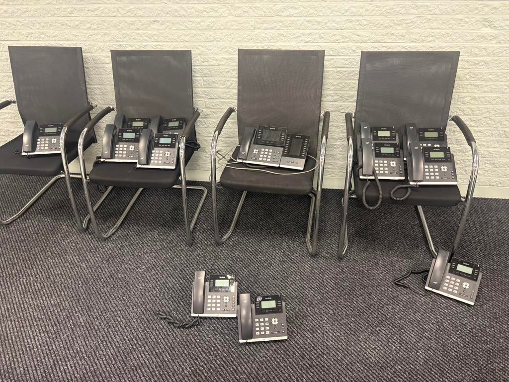14 x yealink telefoon t42u t42s t41s, Ophalen, Zo goed als nieuw