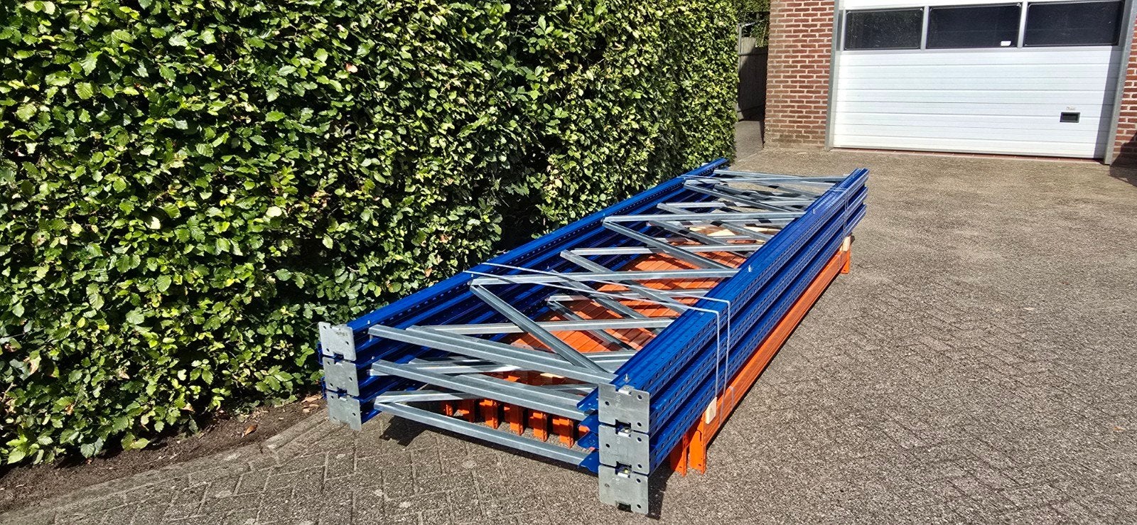 11,5 meter Arestant  palletstelling , magazijnstelling, Ophalen