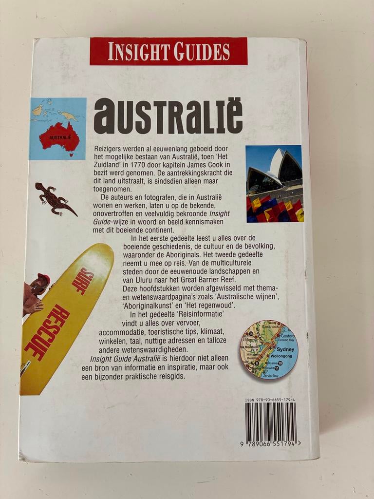 Insight Guide Australië - Reisgids met Kaarten, Boeken, Reisgids of -boek, Gelezen, Overige merken, Australië en Nieuw-Zeeland