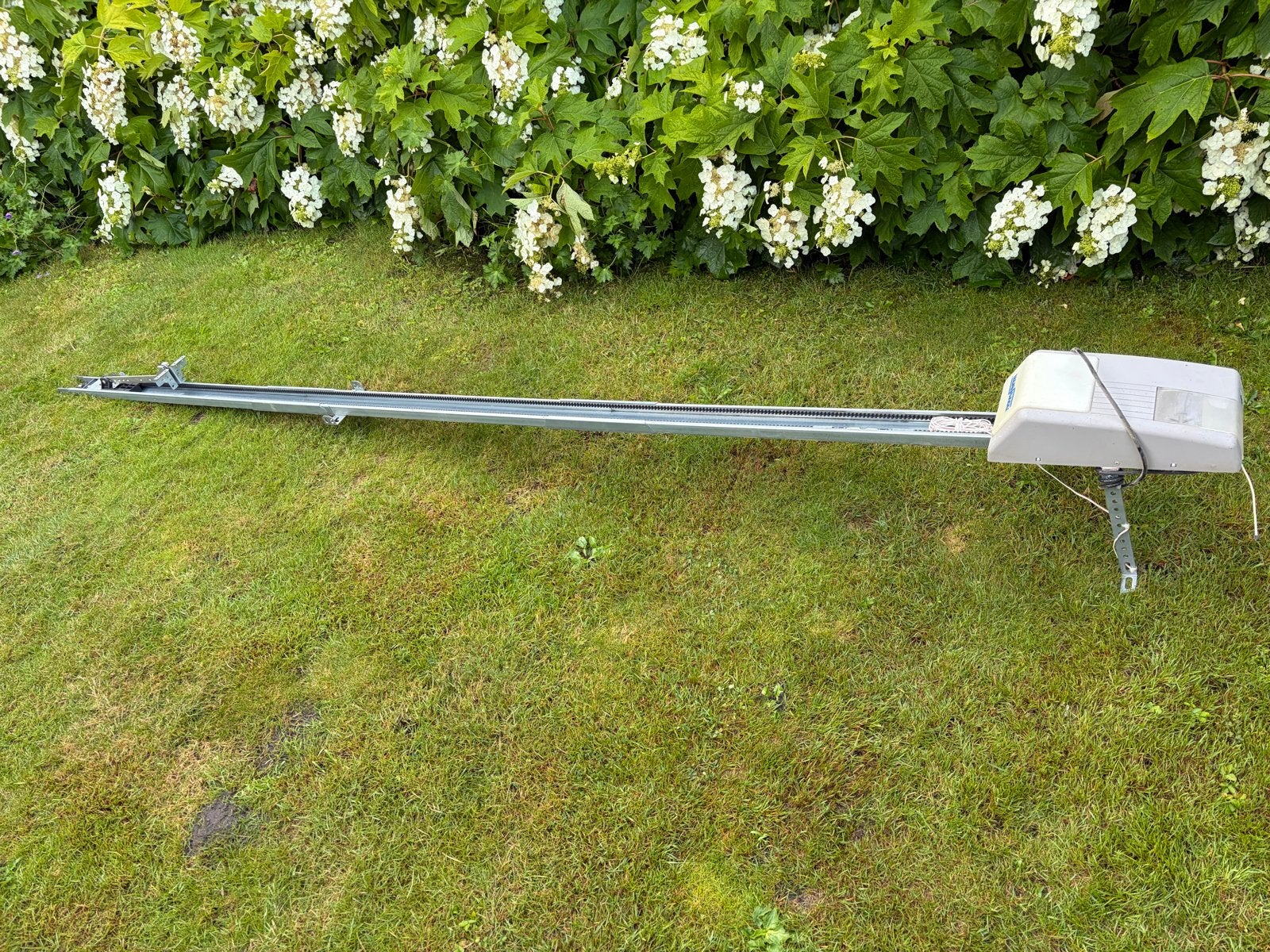 Novoferm Novomatic 440 garagedeur motor met bediening, Ophalen, Gebruikt, Garagedeur, 120 cm of meer