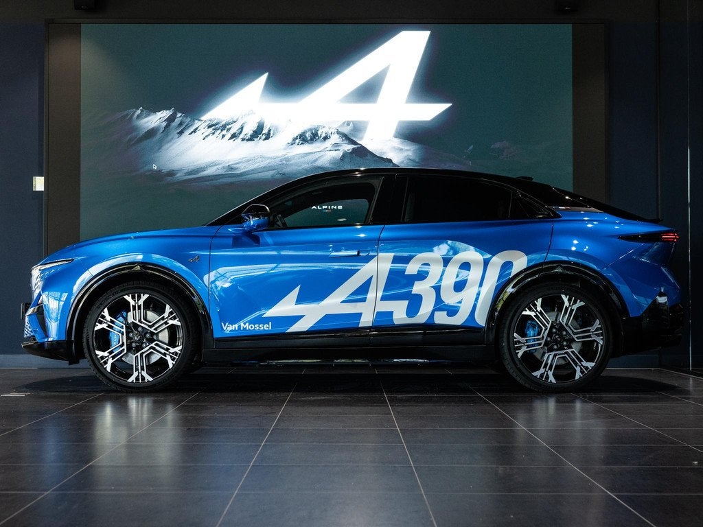 Alpine A390 GT | Bleu Alpine Vision | Sabelt Alpine sports, Stof, Overige modellen, Overige carrosserieën, Blauw