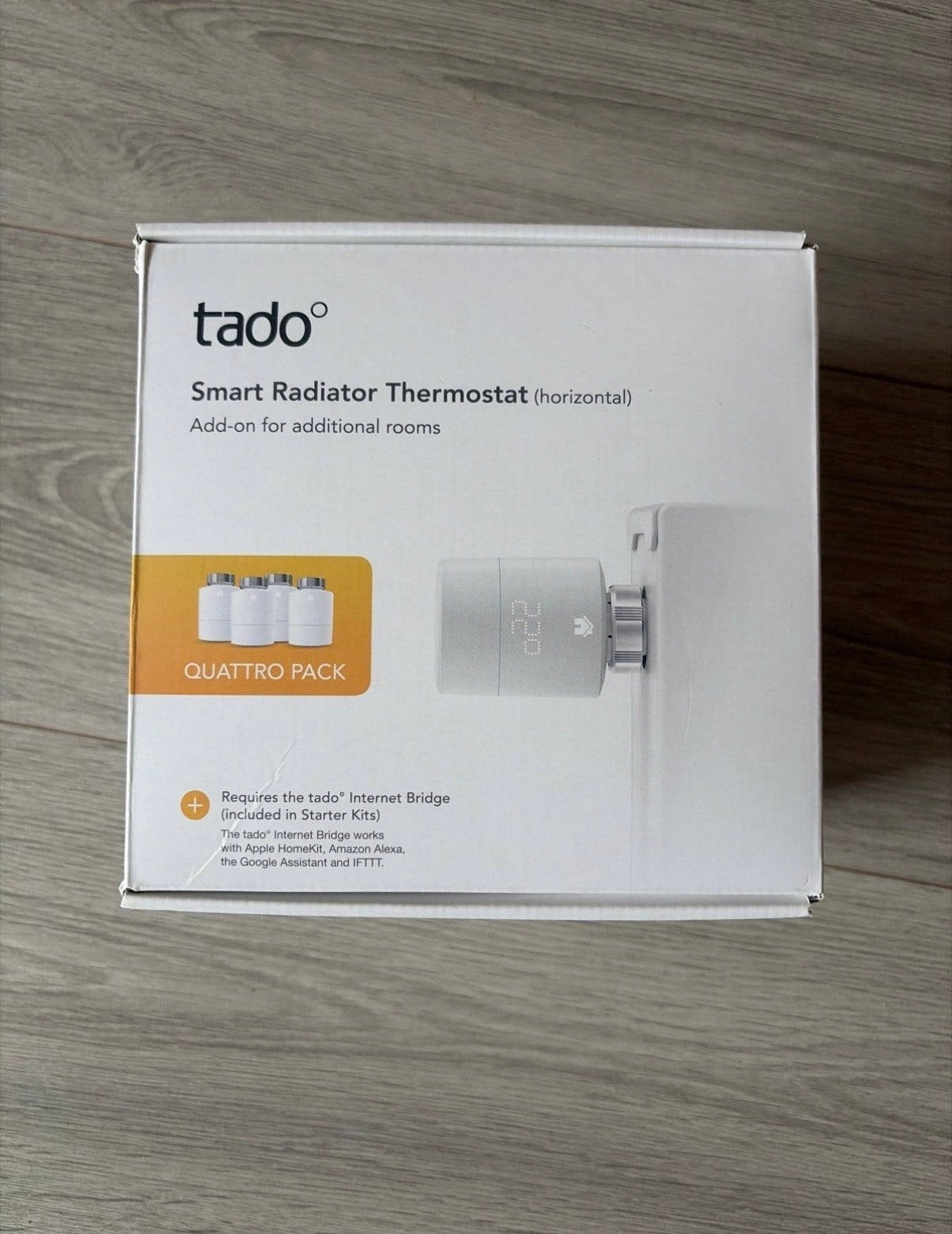 Tado Slimme Radiatorknop Duo Pack - Nieuw, Ophalen, Slimme thermostaat, Nieuw