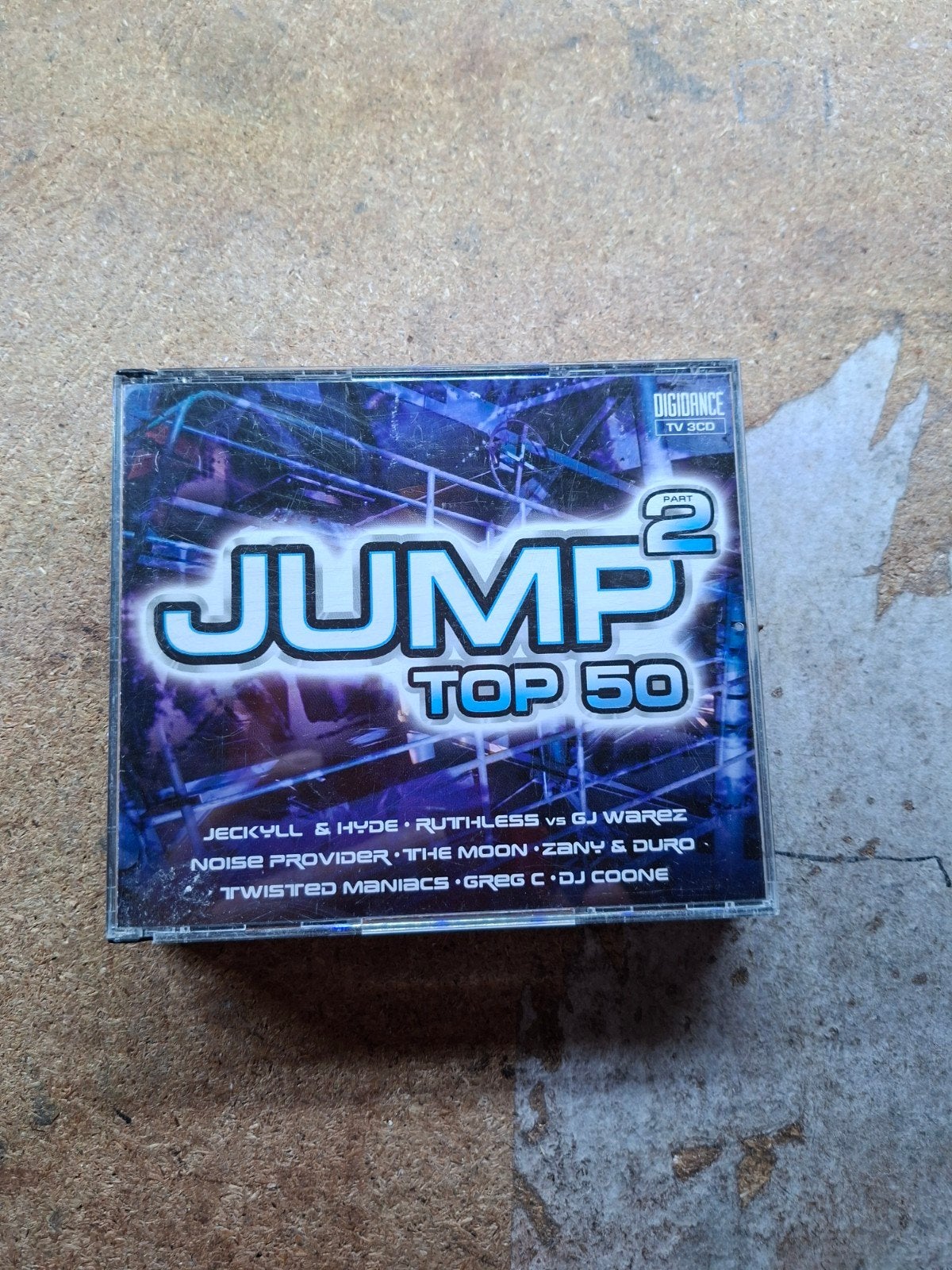 Jump Part 2 Top 50 - Digidance TV 3CD Dance Compilation, Gebruikt, Dance, Ophalen of Verzenden, Verzamelalbum
