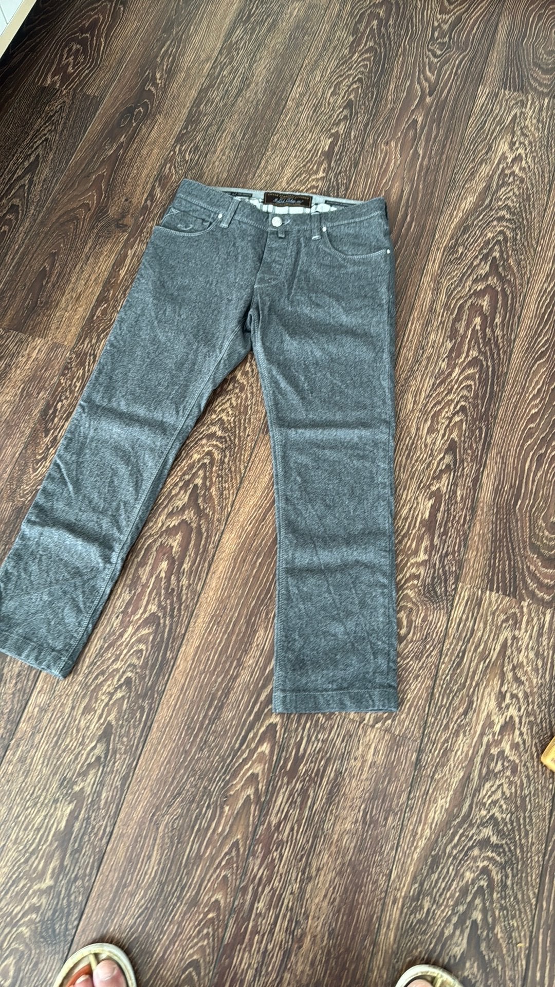 Jacob Cohen pantalons, Ophalen of Verzenden, Zo goed als nieuw, Grijs, W32 (confectie 46) of kleiner