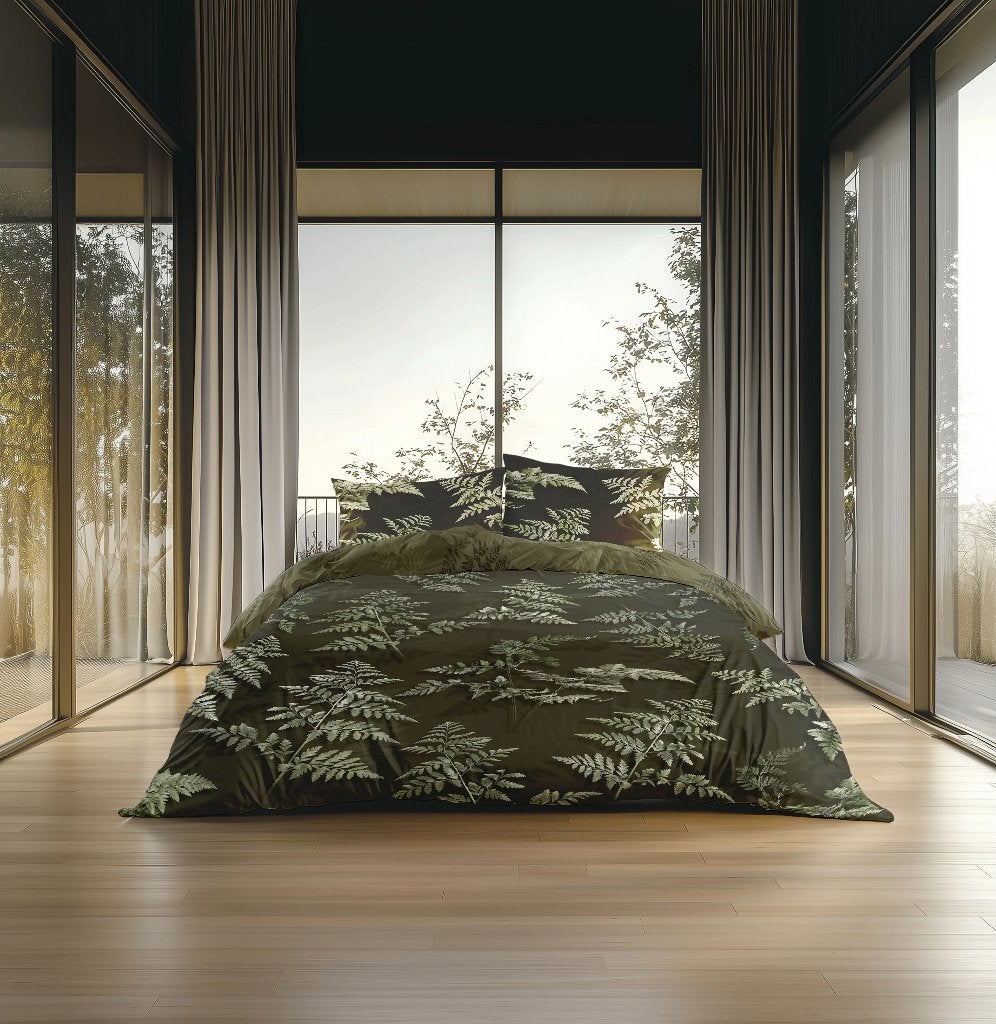 hECKETT dekbedovertrek katoenSATIJN RUE FOREST SALE, Huis en Inrichting, Slaapkamer | Beddengoed, Eenpersoons, Verzenden, Dekbedovertrek