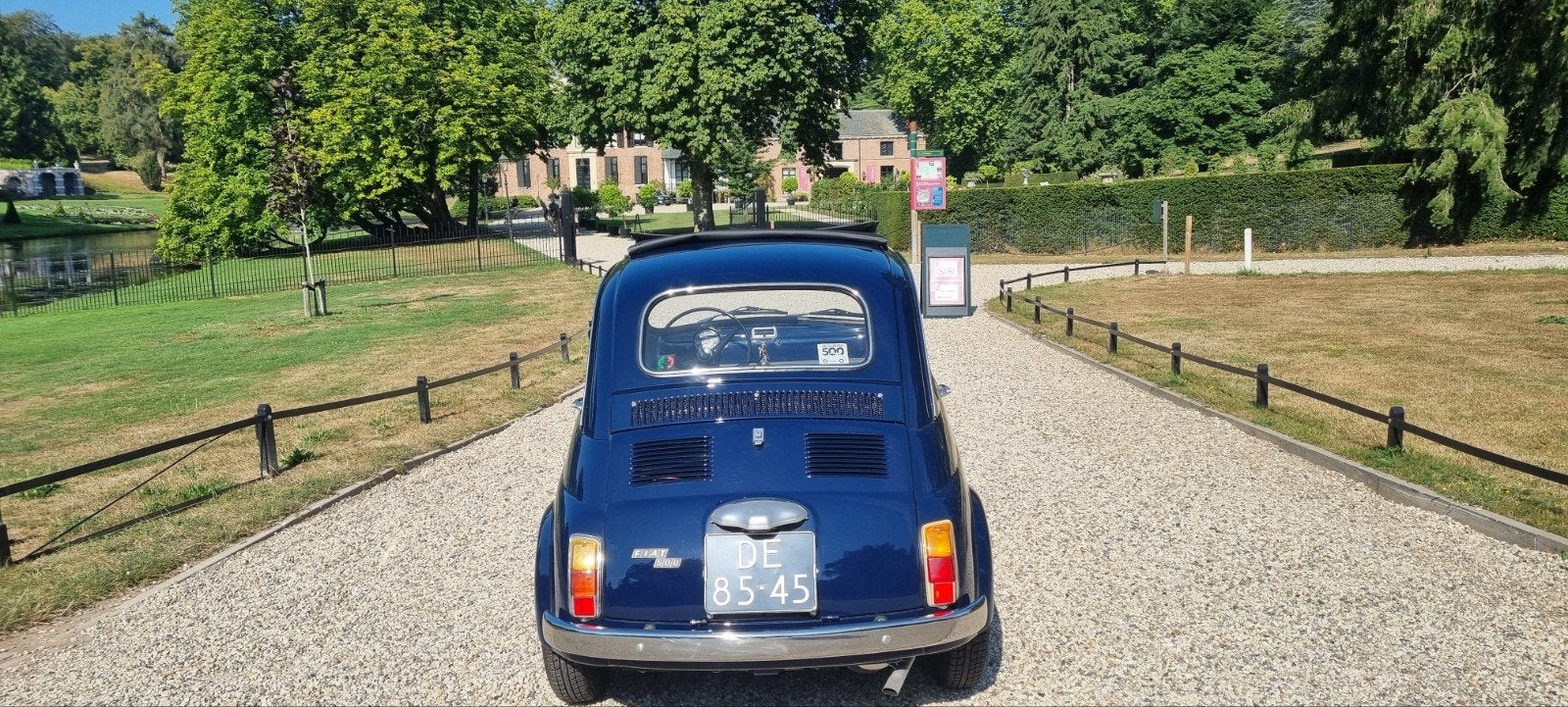 FIAT 500 R. te koop zeer nette oldtimer kleur blauw, foto 7