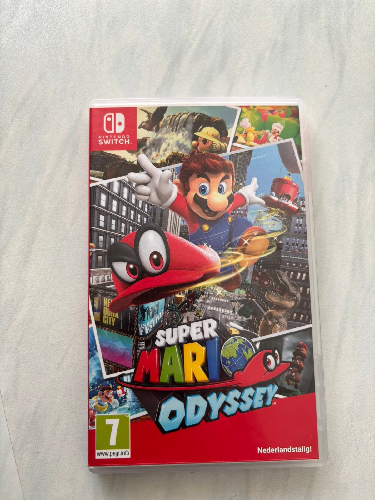 Nintendo Switch Super Mario Odyssey, Avontuur en Actie, 2 spelers, Ophalen of Verzenden, Zo goed als nieuw