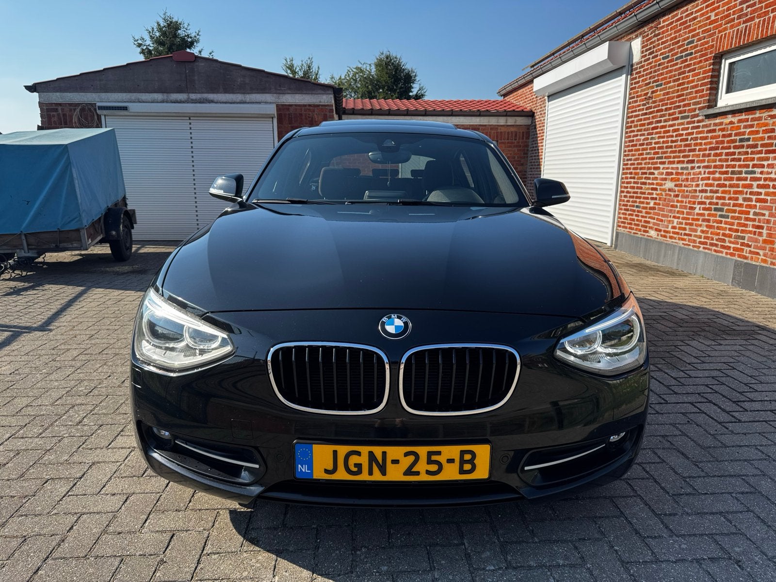 BMW 116i Sport - Xenon | Automaat | Schuifdak | PDC | 140dkm, Euro 5, Zwart, 4 cilinders, Zwart