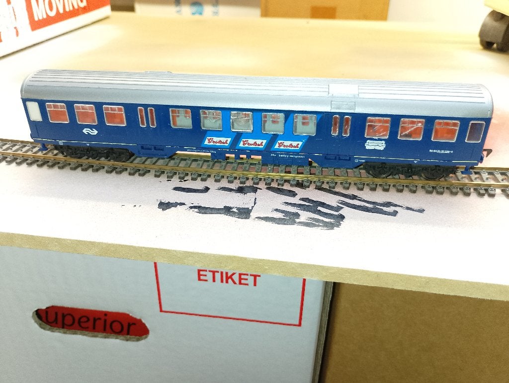 fleischmann NS wagon H0, Hobby en Vrije tijd, Modeltreinen | H0, Gebruikt, Gelijkstroom, Fleischmann, Analoog