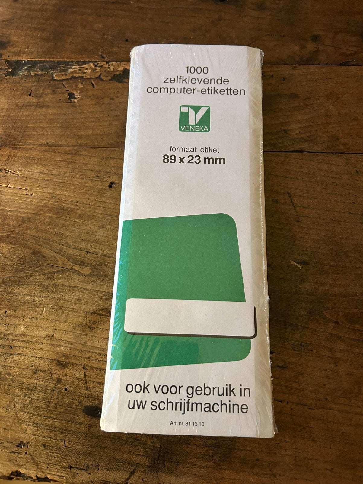 100 zelfklevende ( computer) etiketten, Ophalen of Verzenden, Zo goed als nieuw
