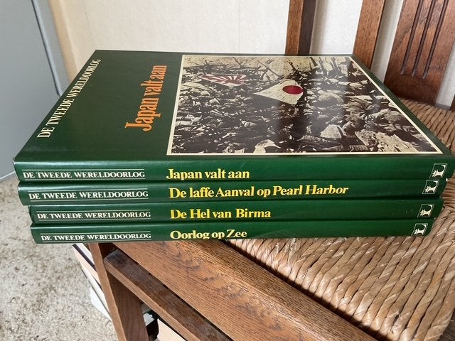 5 boeken uit de serie de tweede wereldoorlog, Ophalen of Verzenden, Zo goed als nieuw, Lecturama, Overige gebieden