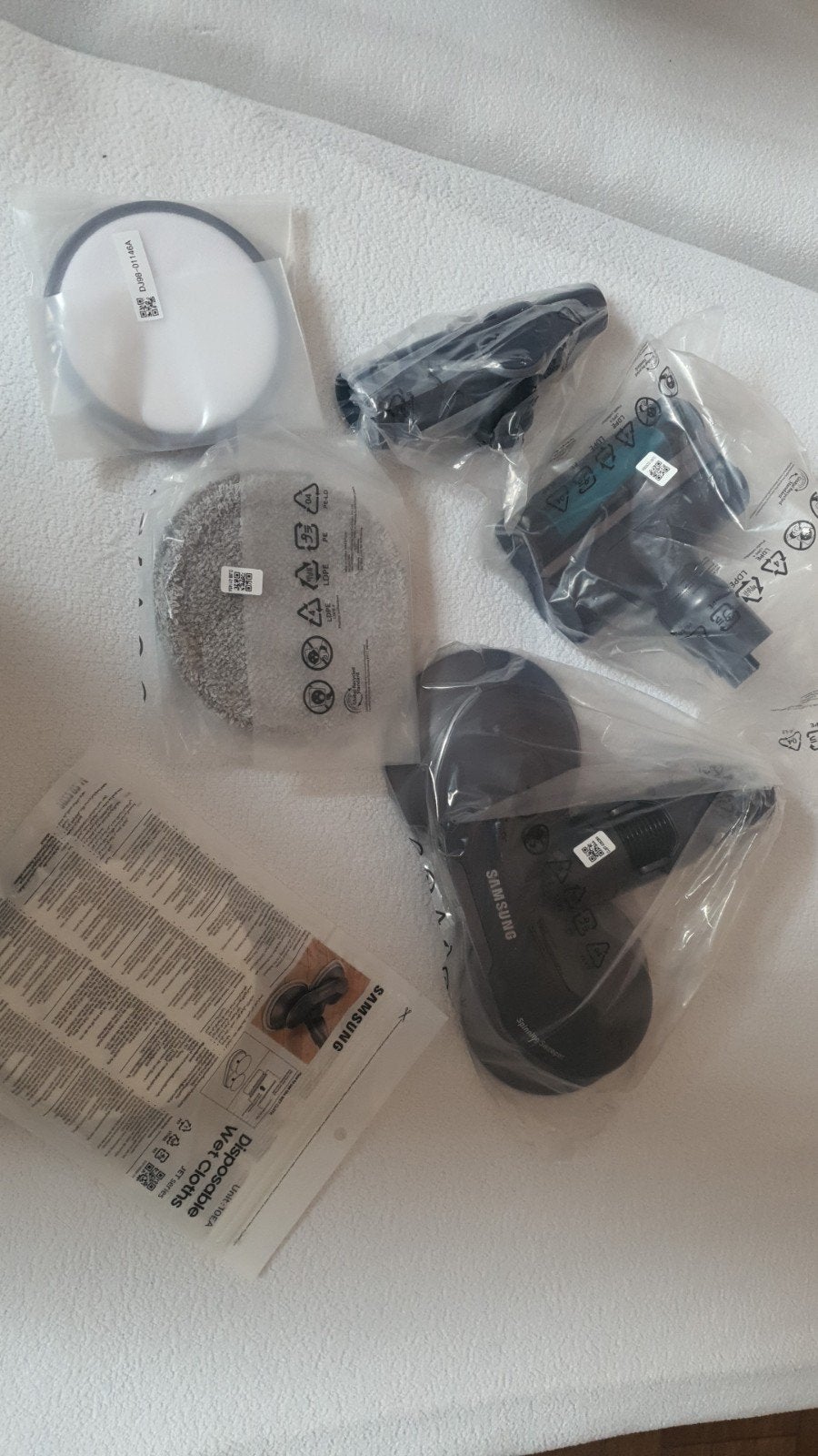 Nieuwe onderdelen Samsung Jet 75 Series stofzuiger, Ophalen of Verzenden