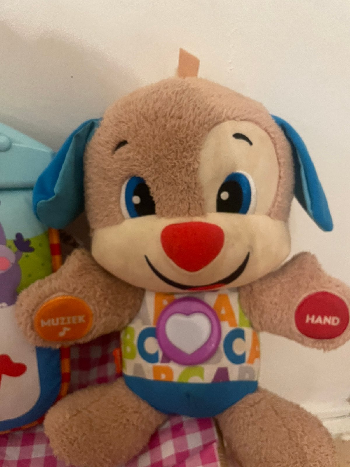Fisher price  Speelgoed  piano en pop met geluid, Ophalen of Verzenden, Zo goed als nieuw, Speelset, Met licht