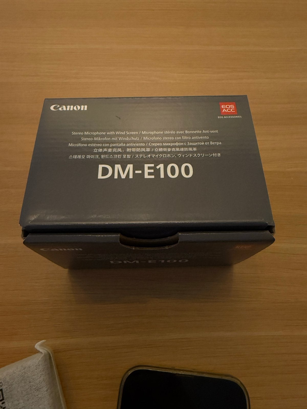 Canon DM-E100 Stereo Microfoon voor Content Creatie, Ophalen of Verzenden, Nieuw, Audio