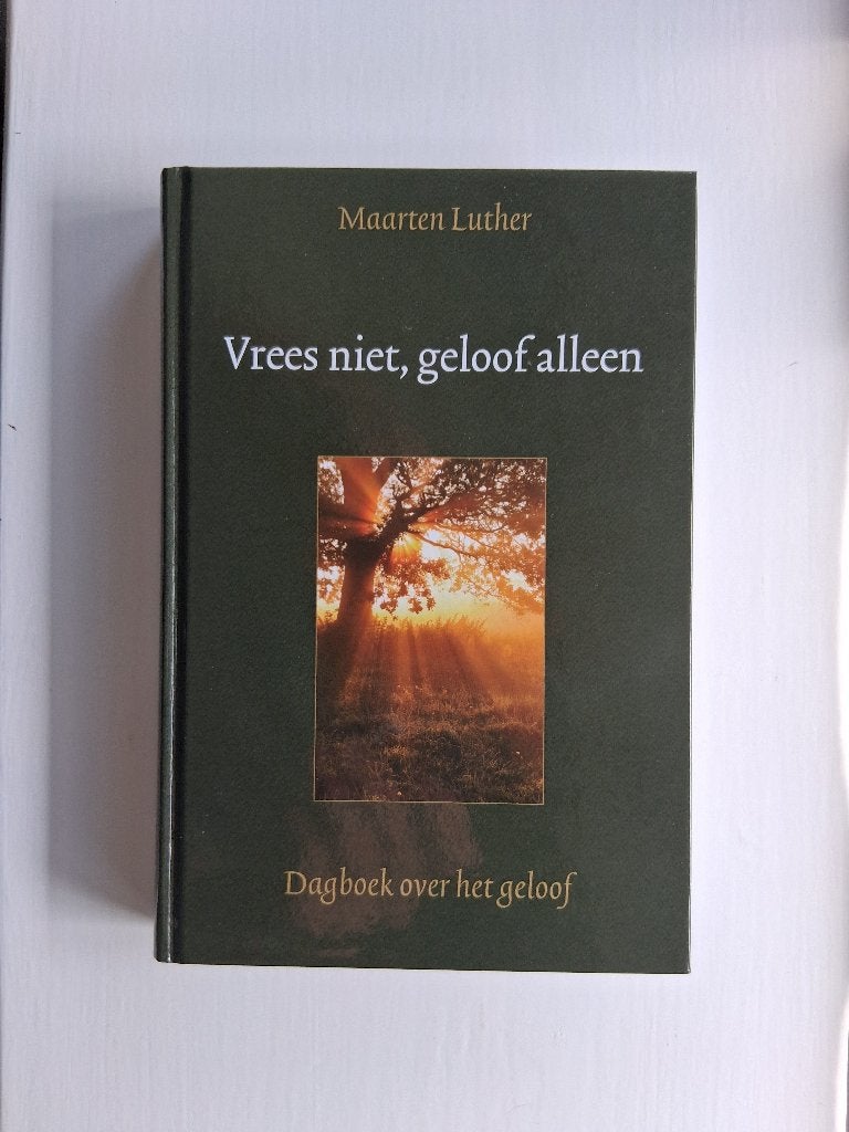 Vrees niet, geloof alleen - Maarten Luther, Boeken, Christendom | Protestants, Ophalen of Verzenden, Zo goed als nieuw, Maarten Luther