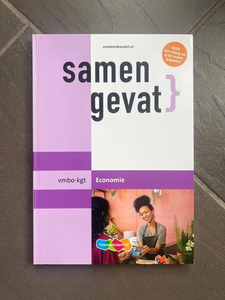 Samengevat vmbo-kgt Economie, Boeken, Ophalen of Verzenden, Nieuw, VMBO, Economie