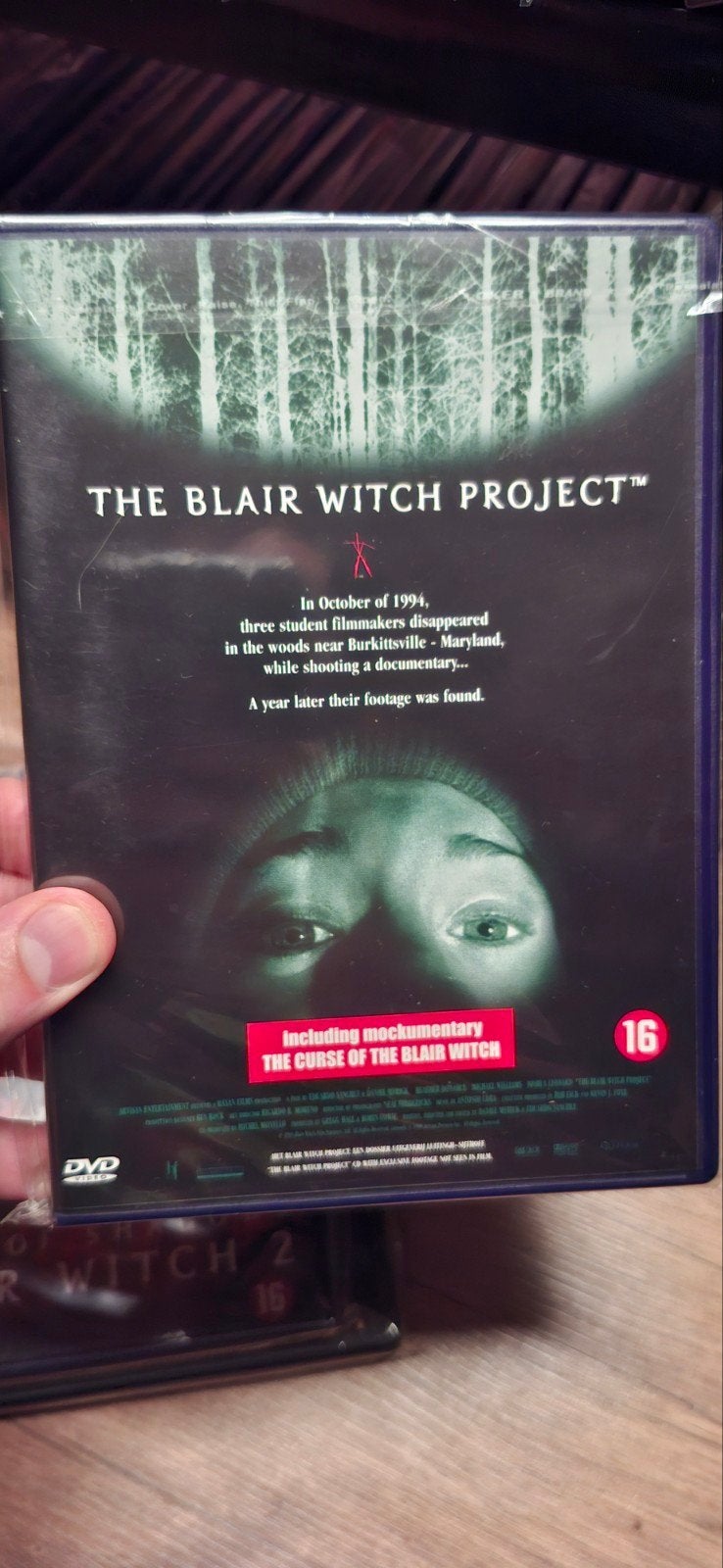 Blair Witch Project 1 & 2 Book of Shadows DVD, Nederlands, Ophalen of Verzenden, Bovennatuurlijk, Gebruikt