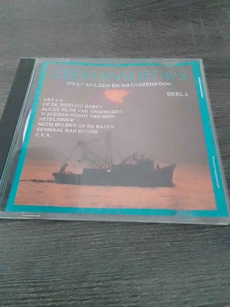 Zeemansliedjes - Willy Mulder en Matrozenkoor Deel 3 CD, Ophalen, Gebruikt, Overige genres