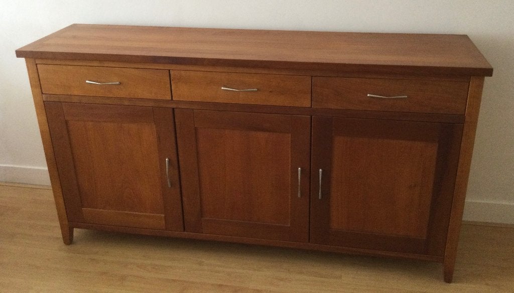 Kersenhouten dressoir uit 2002, Huis en Inrichting, Kasten | Dressoirs, Ophalen, Gebruikt, Met deur(en), 150 tot 200 cm
