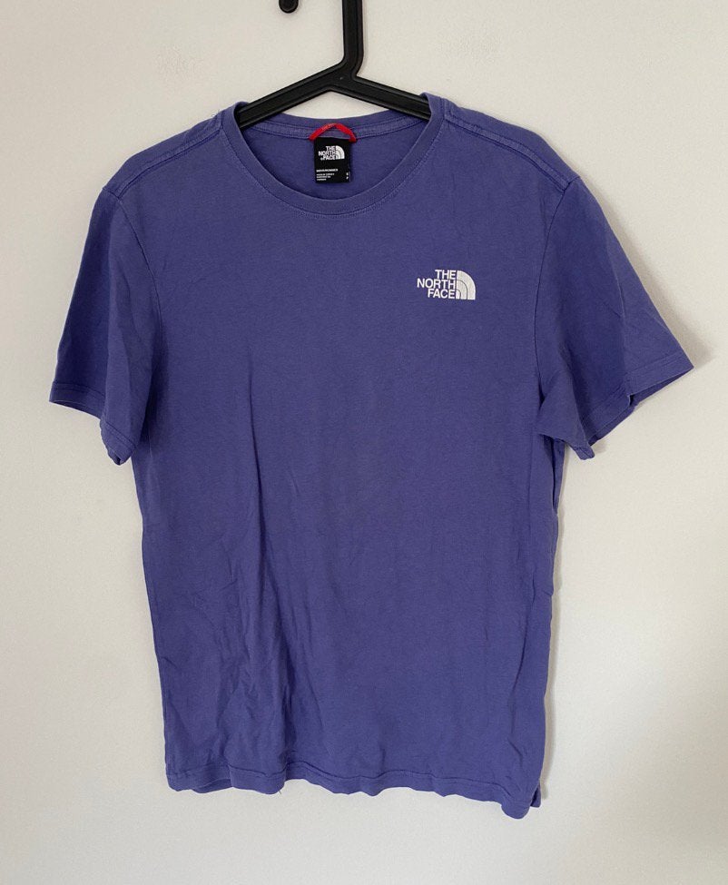 The north face heren t-shirt. Maat s, Verzenden, Paars, Zo goed als nieuw, The North Face