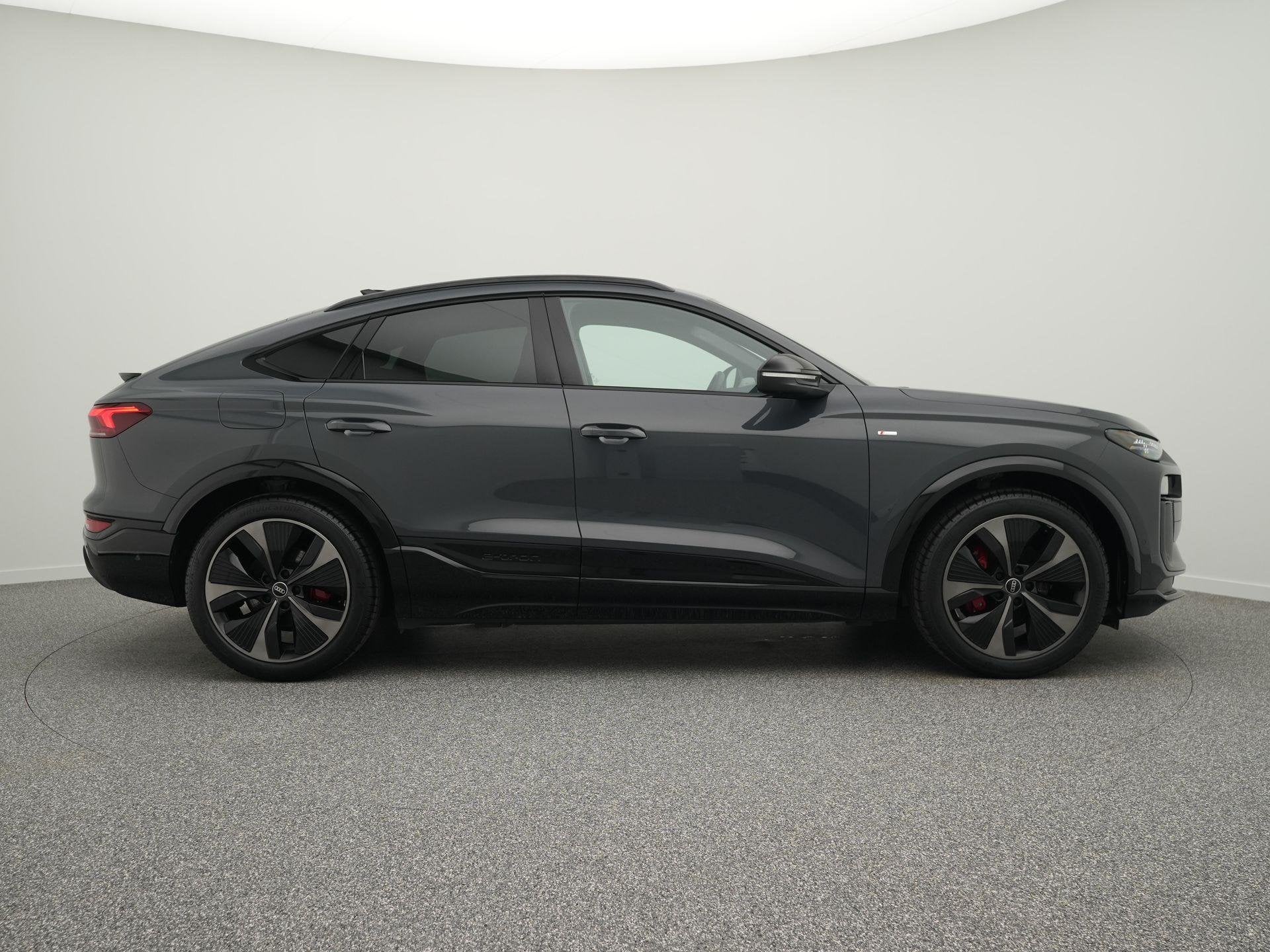 Audi Q6 e-tron Sportback S edition 83 kWh | SOH 95% | Elektr, Auto's, Automaat, Achterwielaandrijving, Gebruikt, Zwart