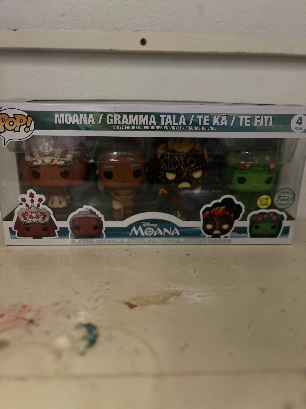 Funko Pop! Moana 4-pack: Moana, Gramma Tala, Te Kā, Te Fiti, Ophalen of Verzenden, Nieuw