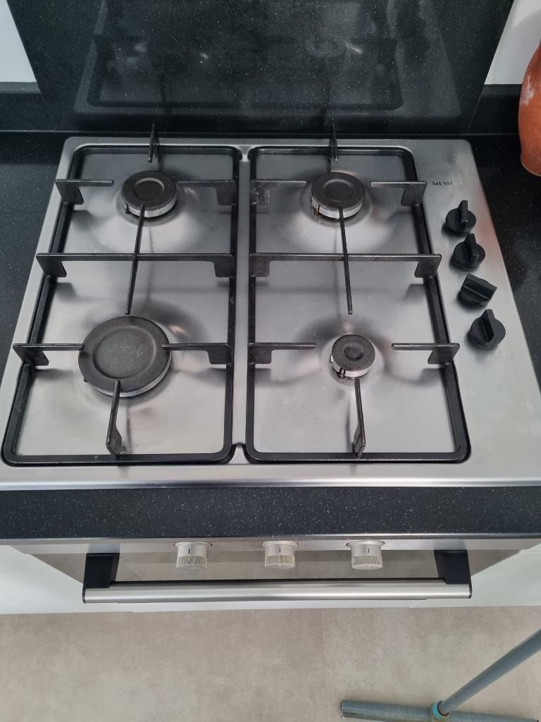 Inbouw oven en gaskookplaat, Ophalen, Gebruikt, Oven, Siemens