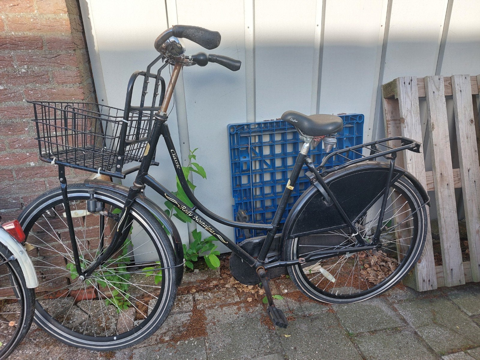 Opoe oma fiets met mandje, Ophalen, Gebruikt, Overige merken