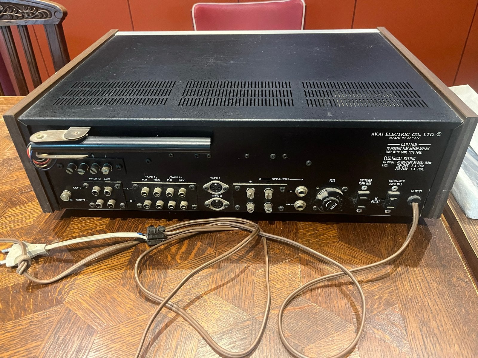 Akai AA-8030 Stereo Receiver Versterker, Gebruikt, Ophalen, Overige merken, Minder dan 60 watt