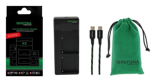 Premium Twin Performance Charger Nikon incl. USB-C Cable, Verzenden, Nieuw