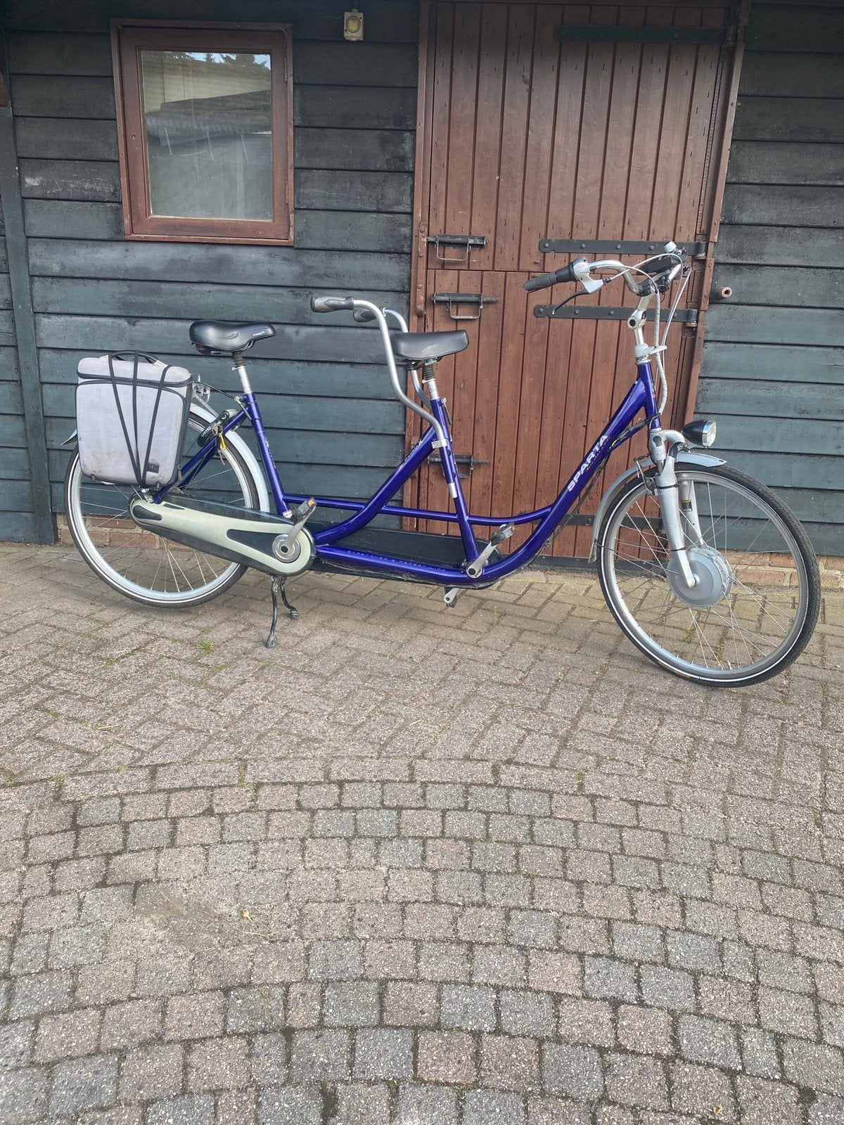 Elektrische tandem sparta, Minder dan 10 versnellingen, Vering, Velgrem, Zo goed als nieuw