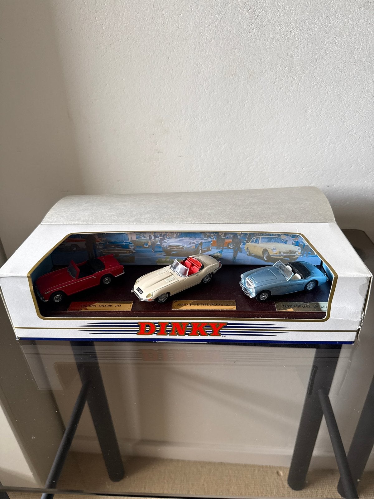 Dinky Toys Classic British Sports Cars - Serie II, Overige merken, Auto, Groter dan 1:32, Nieuw