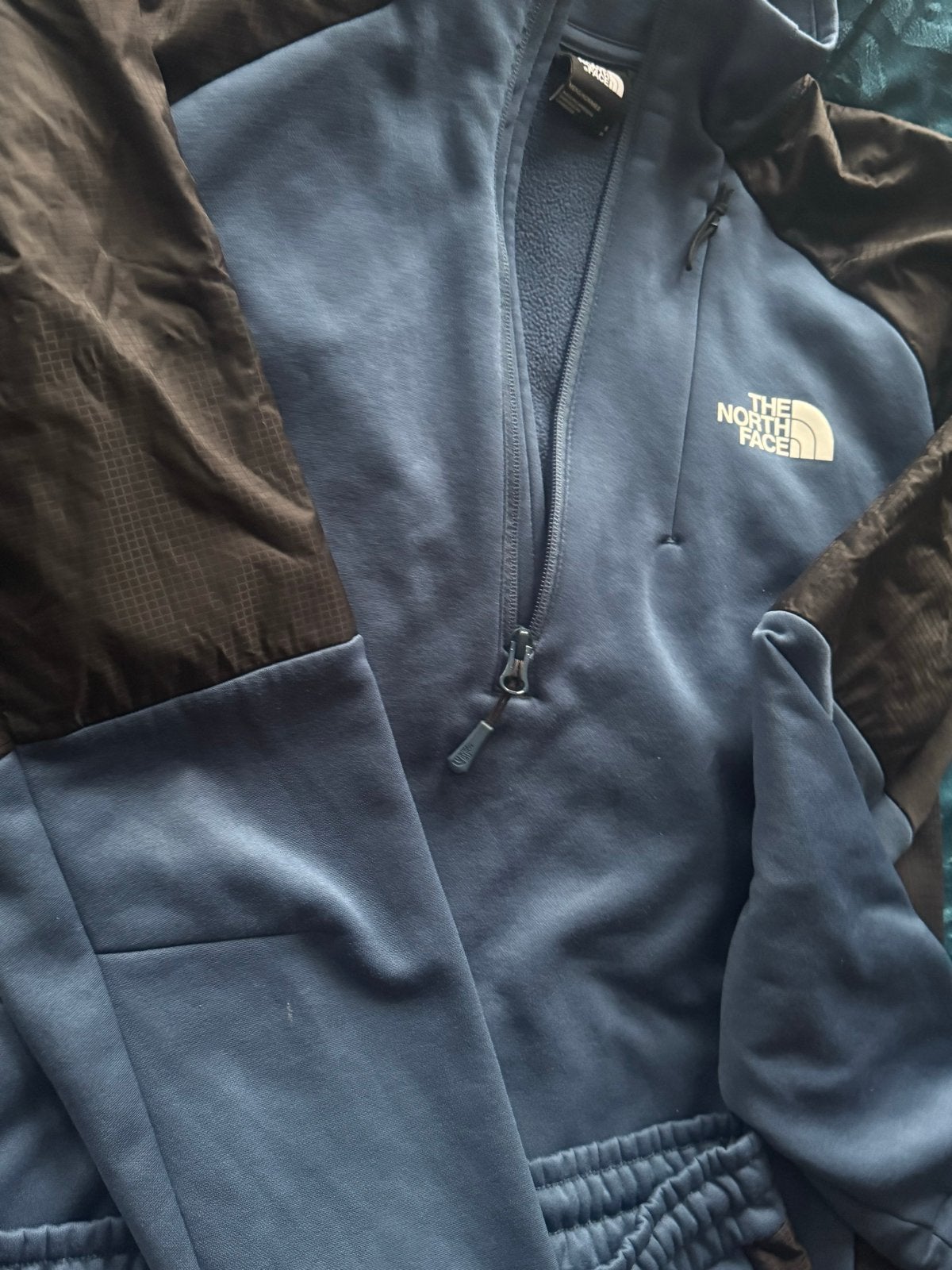 The North Face Trainingspak - Maat S-M, Kleding | Heren, Ophalen of Verzenden, Zo goed als nieuw, Maat 46 (S) of kleiner, Blauw