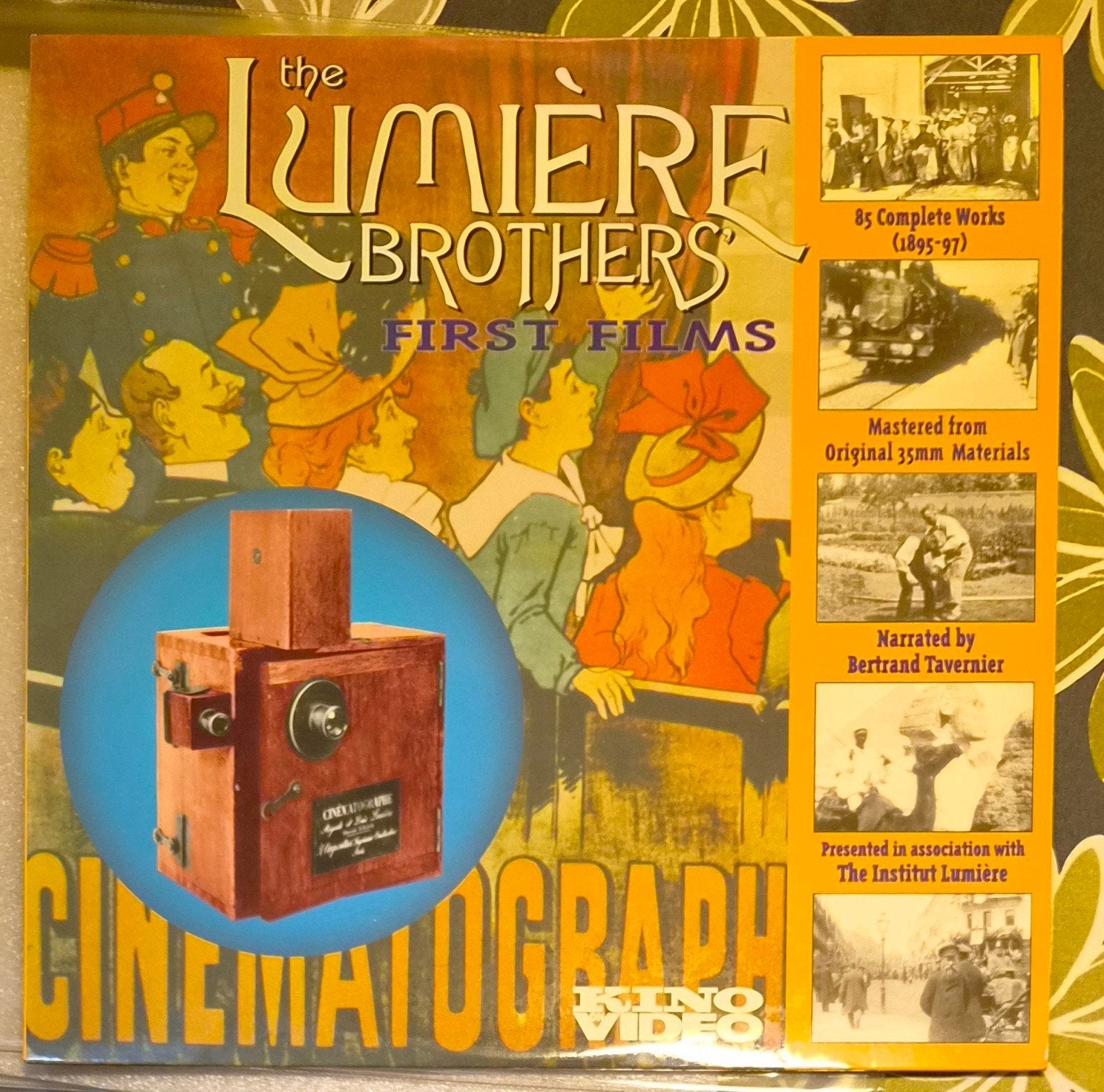 The Lumière Brothers op Laserdisc, Cd's en Dvd's, Dvd's | Klassiekers, Documentaire, Alle leeftijden, Ophalen of Verzenden, Zo goed als nieuw