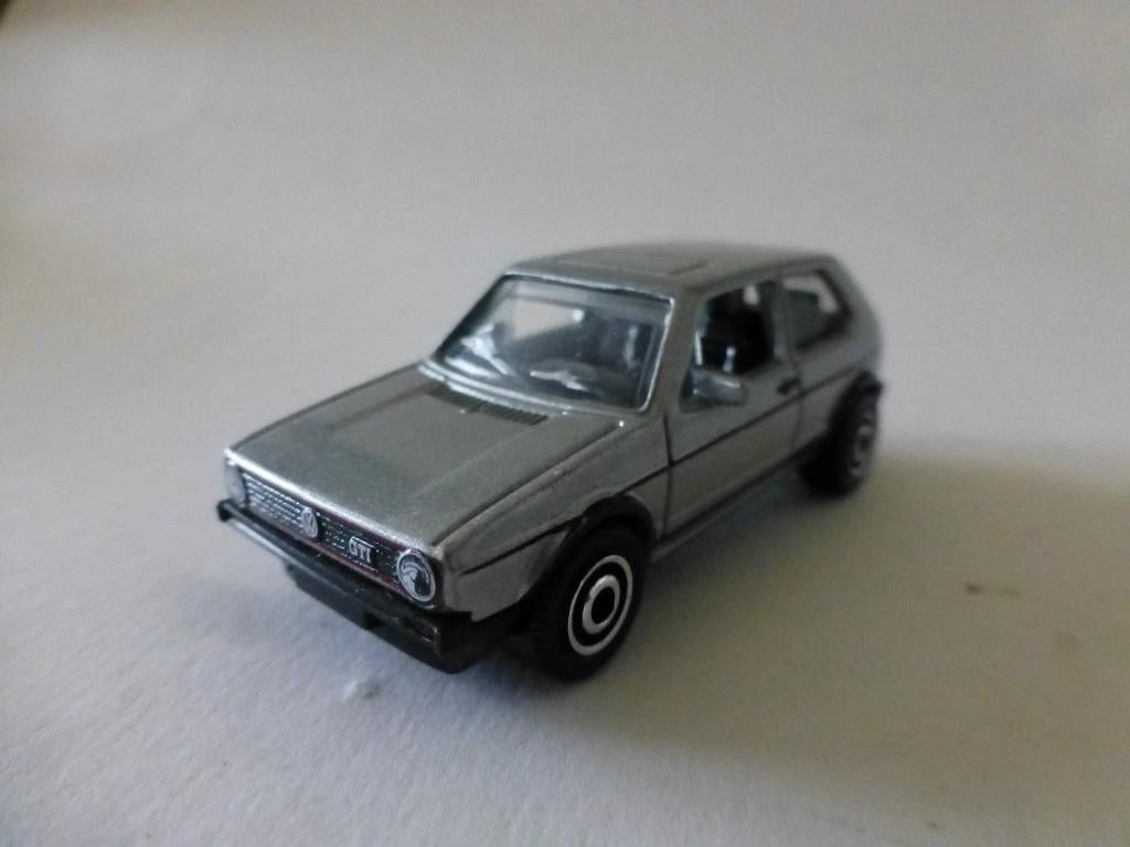 Matchbox VW Golf GTI MK 1 zilvergrijs, Ophalen of Verzenden, Zo goed als nieuw, Auto