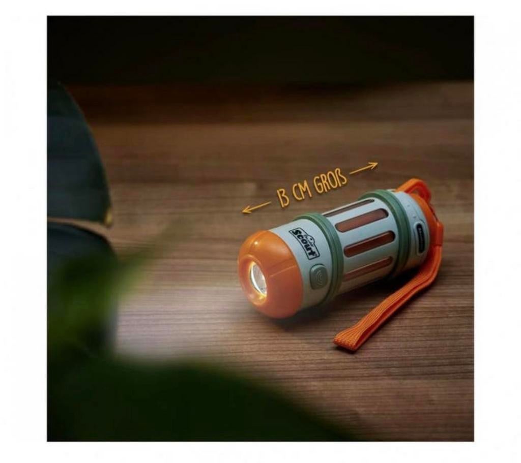 Scout - 2-In-1-Kinderen-Zaklamp - Buiten-Spel-Uitrusting, Nieuw, Ophalen of Verzenden, H, H