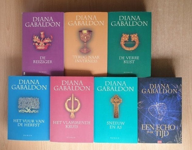 Diana Gabaldon - Reiziger 1 t/m 7, Verzenden, Gelezen, Diana Gabaldon